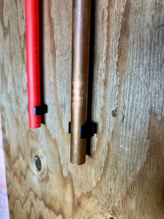 3/4" Copper Tubing Retaining Clips