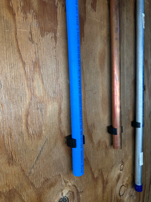 3/4" PEX Tubing Retaining Clips