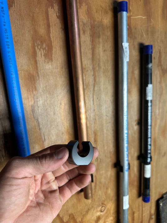 3/4" OD Steel Tubing Retaining Clips